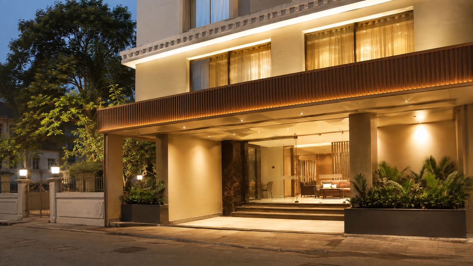 Full Hotel Architecture View